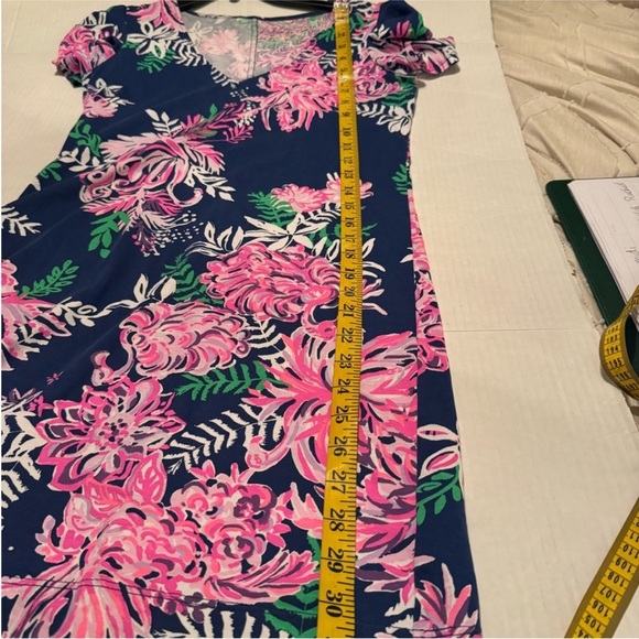 Lilly Pulitzer Floral V-Neck Dress - Picture 5 of 6